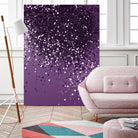 PURPLE Glitter Dream #1 #shiny #decor #art by Anita & Bella Jantz on GIANT ART - fuchsia photo manipulation