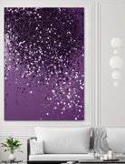 PURPLE Glitter Dream #1 #shiny #decor #art by Anita & Bella Jantz on GIANT ART - fuchsia photo manipulation