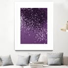 PURPLE Glitter Dream #1 #shiny #decor #art by Anita & Bella Jantz on GIANT ART - fuchsia photo manipulation