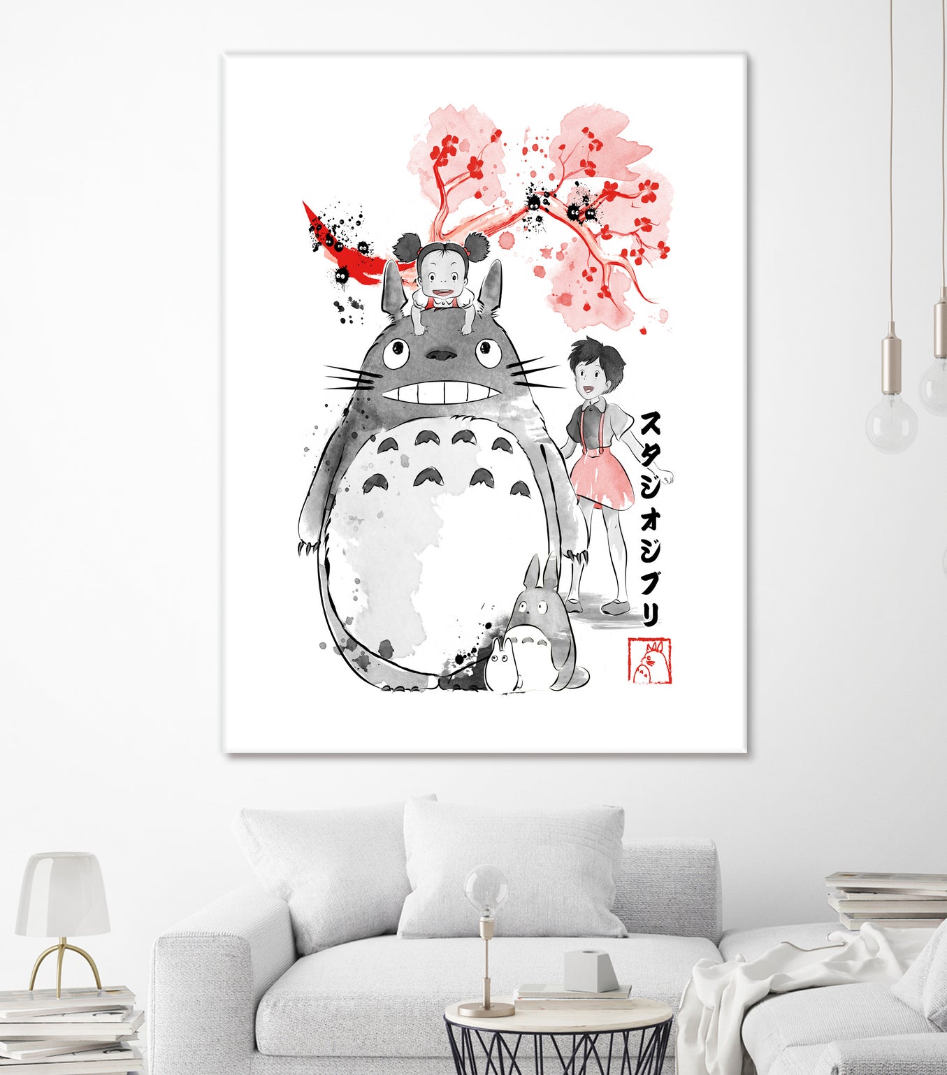 My Neighbor sumi-e by Antonio Camarena on GIANT ART - white digital painting