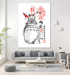 My Neighbor sumi-e by Antonio Camarena on GIANT ART - white digital painting