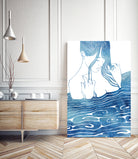 Themisto by Stevyn Llewellyn on GIANT ART - blue mixed media