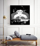 Get in to the fucking robot by Victoria Fernández Bravo on GIANT ART - gray digital drawing