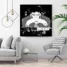 Get in to the fucking robot by Victoria Fernández Bravo on GIANT ART - gray digital drawing