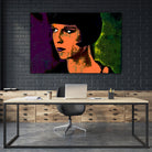 LOUISE BROOKS-2 by OTIS PORRITT on GIANT ART - orange digital painting