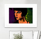 LOUISE BROOKS-2 by OTIS PORRITT on GIANT ART - orange digital painting