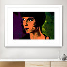 LOUISE BROOKS-2 by OTIS PORRITT on GIANT ART - orange digital painting