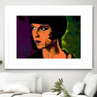 LOUISE BROOKS-2 by OTIS PORRITT on GIANT ART - orange digital painting