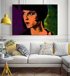 LOUISE BROOKS-2 by OTIS PORRITT on GIANT ART - orange digital painting