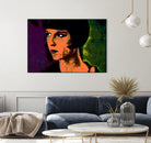 LOUISE BROOKS-2 by OTIS PORRITT on GIANT ART - orange digital painting