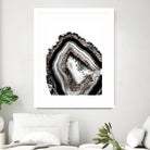 Agate Rose Gold Glitter Glam #4 #gem #decor #art by Anita & Bella Jantz on GIANT ART - gray photo illustration