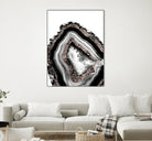 Agate Rose Gold Glitter Glam #4 #gem #decor #art by Anita & Bella Jantz on GIANT ART - gray photo illustration