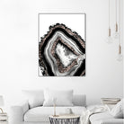 Agate Rose Gold Glitter Glam #4 #gem #decor #art by Anita & Bella Jantz on GIANT ART - gray photo illustration