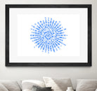 Superposition 2 by Marco Bagni on GIANT ART - blue digital drawing