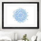 Superposition 2 by Marco Bagni on GIANT ART - blue digital drawing