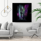 Reverse Love by Claudio Tosi on GIANT ART - fuchsia digital painting