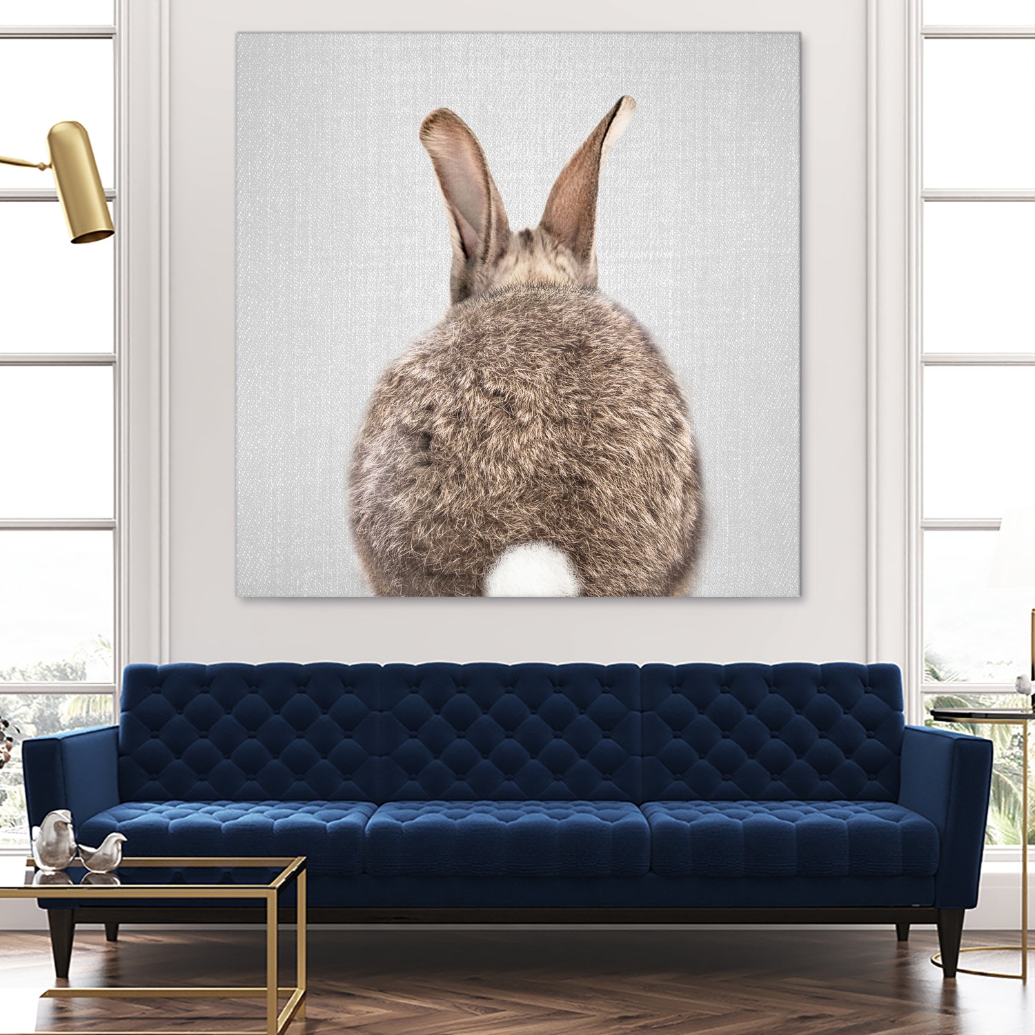 Rabbit Tail - Colorful by Gal Pittel on GIANT ART - brown photo illustration