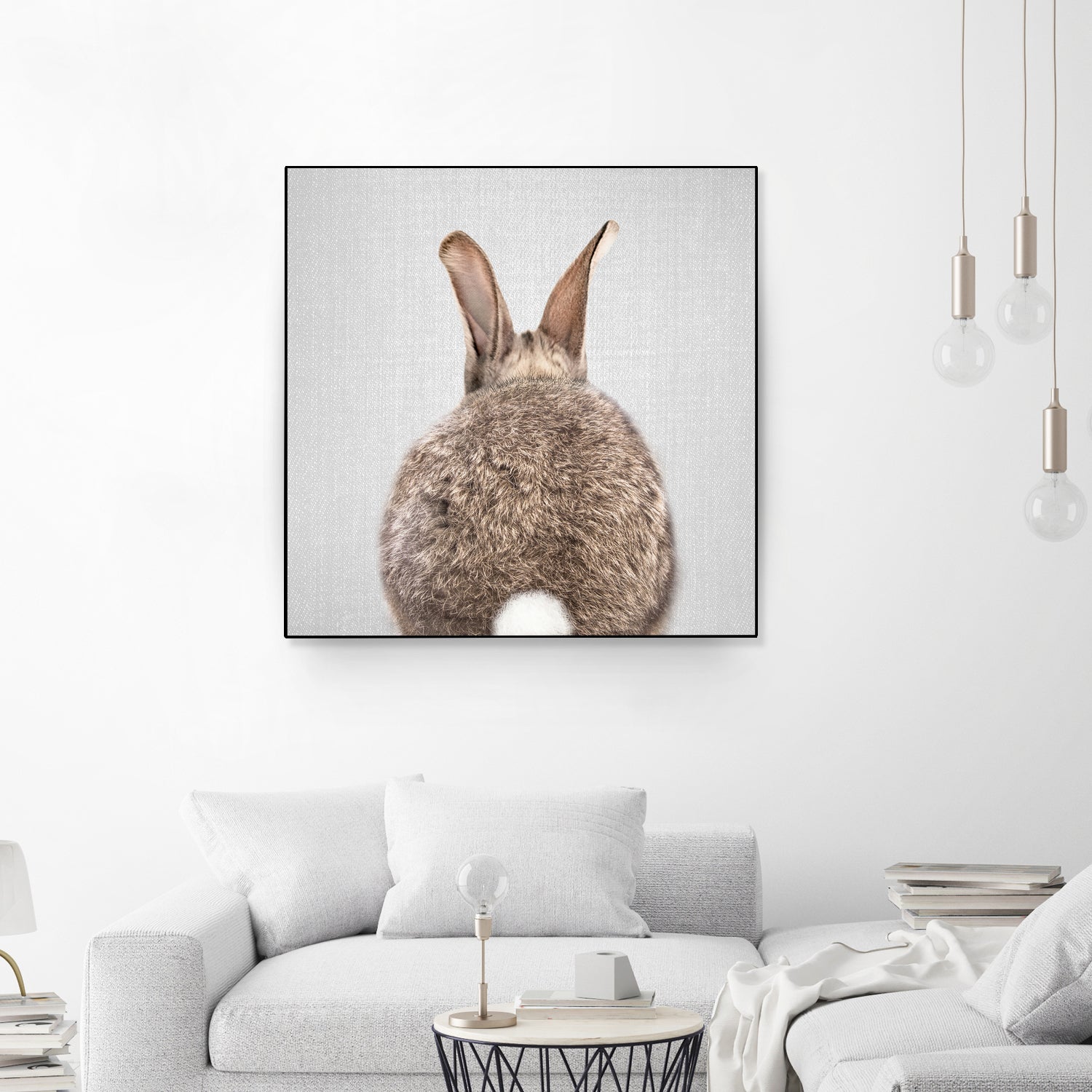 Rabbit Tail - Colorful by Gal Pittel on GIANT ART - brown photo illustration