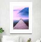 The Bridge of Freedom by GEN Z by Rigaud Mickaël on GIANT ART - fuchsia photo illustration