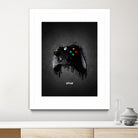 xbox joystick by Gabriel Fernando on GIANT ART - black game design