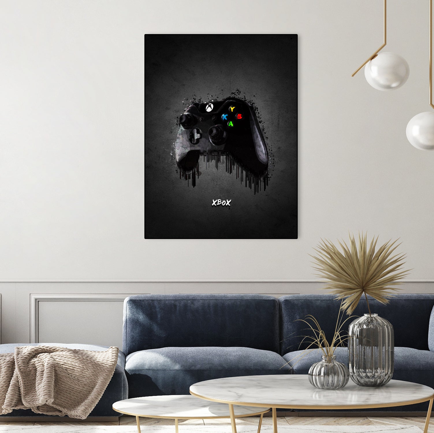 xbox joystick by Gabriel Fernando on GIANT ART - black game design