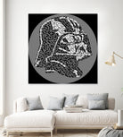 Darth Vader Star Wars by Caroline BESSIERES on GIANT ART - black character design