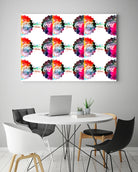 Coke Bottle Caps by Daniel Janda on GIANT ART - red mixed media