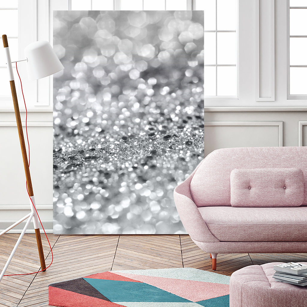 Silver Gray Lady Glitter #1 #shiny #decor #art by Anita & Bella Jantz on GIANT ART - gray photo manipulation