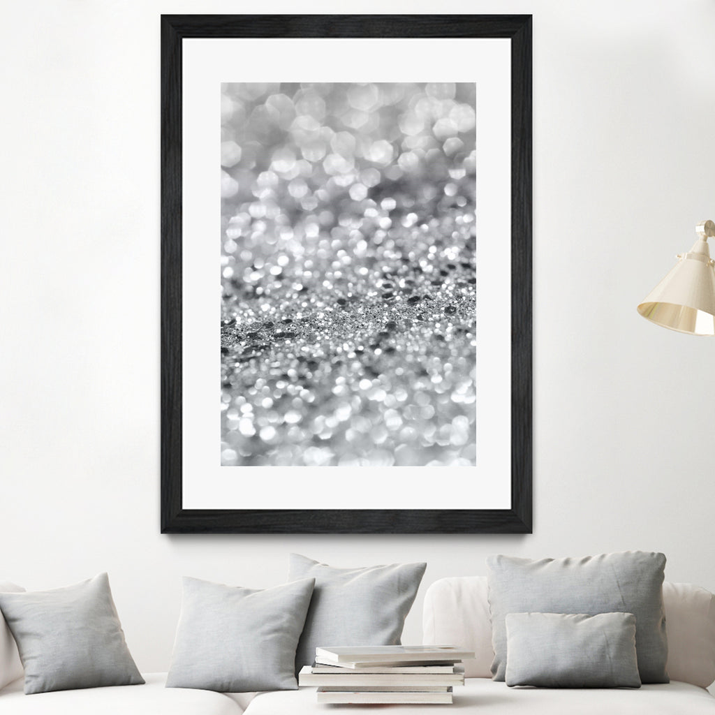 Silver Gray Lady Glitter #1 #shiny #decor #art by Anita & Bella Jantz on GIANT ART - gray photo manipulation