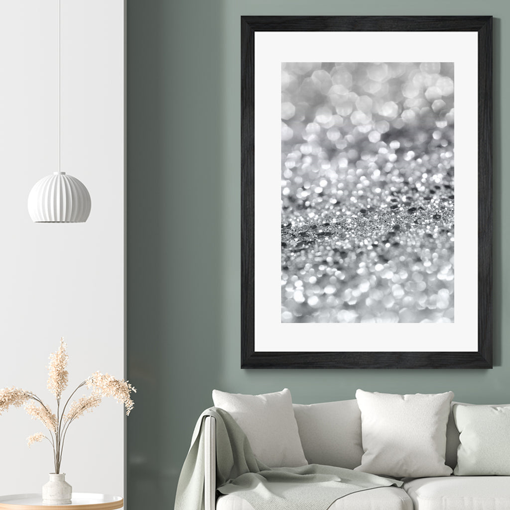 Silver Gray Lady Glitter #1 #shiny #decor #art by Anita & Bella Jantz on GIANT ART - gray photo manipulation