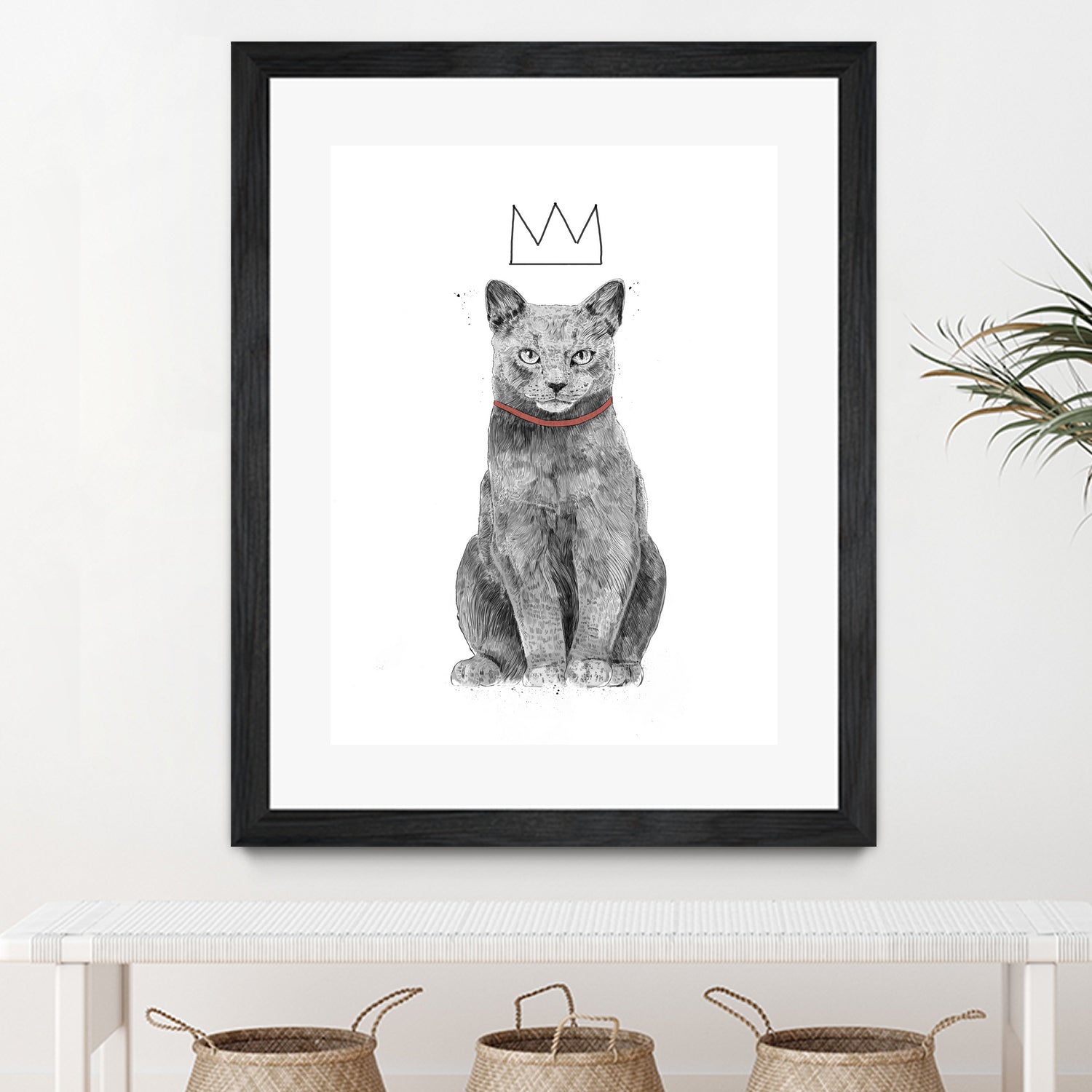 King Of Everything by Solti Balázs on GIANT ART - white digital drawing