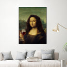 Monday Lisa by Artem Pozdnyakov on GIANT ART - brown photo illustration