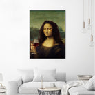 Monday Lisa by Artem Pozdnyakov on GIANT ART - brown photo illustration