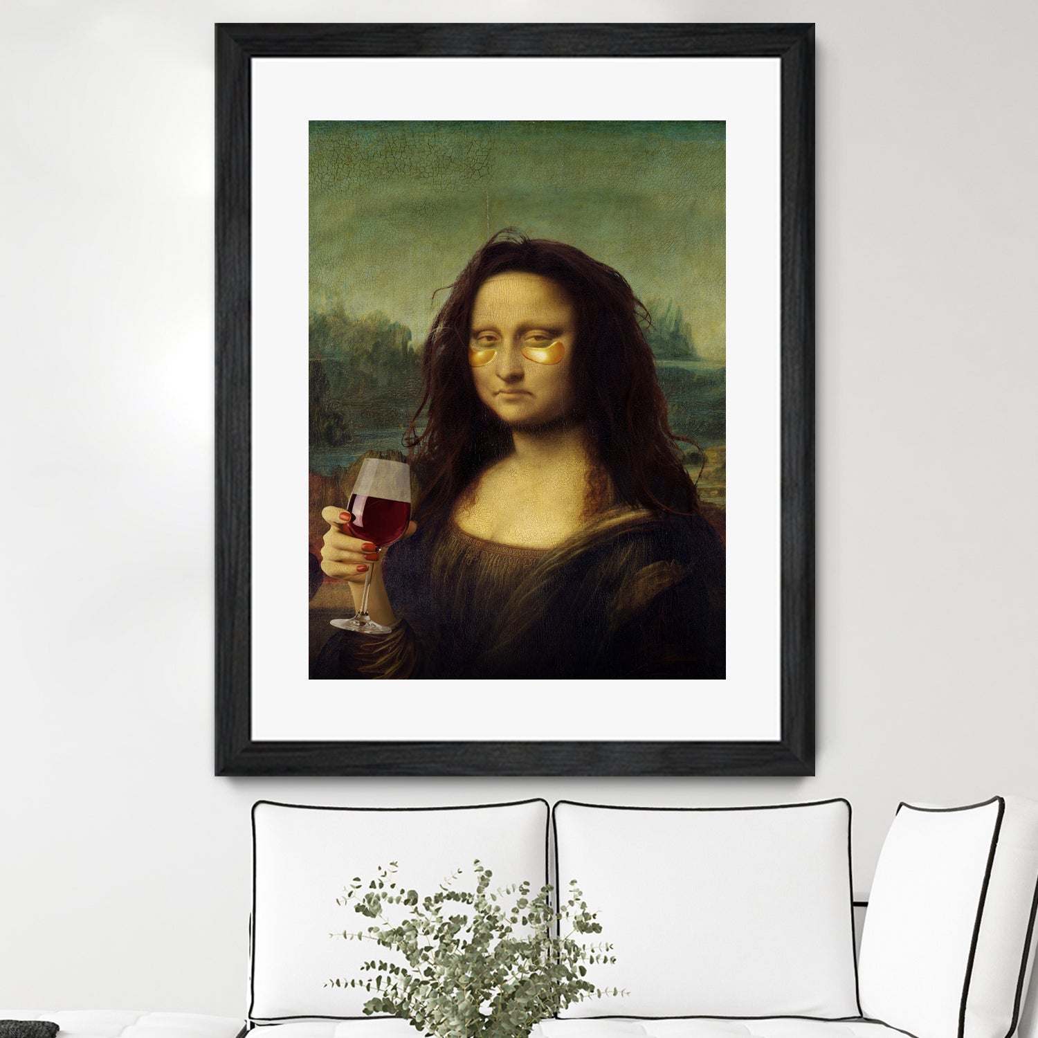 Monday Lisa by Artem Pozdnyakov on GIANT ART - brown photo illustration