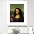 Monday Lisa by Artem Pozdnyakov on GIANT ART - brown photo illustration