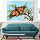 Monarch Butterfly by Living Word Designs Art Studio on GIANT ART - blue digital drawing