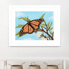 Monarch Butterfly by Living Word Designs Art Studio on GIANT ART - blue digital drawing