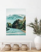 Road To Heaven by Uma Gokhale on GIANT ART - blue photo illustration