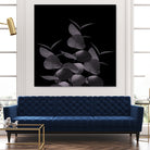 Eucalyptus Leaves Black Black #1 #foliage #decor #art by Anita & Bella Jantz on GIANT ART - black photo illustration