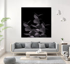 Eucalyptus Leaves Black Black #1 #foliage #decor #art by Anita & Bella Jantz on GIANT ART - black photo illustration