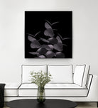 Eucalyptus Leaves Black Black #1 #foliage #decor #art by Anita & Bella Jantz on GIANT ART - black photo illustration