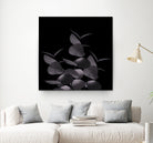 Eucalyptus Leaves Black Black #1 #foliage #decor #art by Anita & Bella Jantz on GIANT ART - black photo illustration