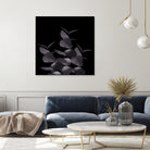 Eucalyptus Leaves Black Black #1 #foliage #decor #art by Anita & Bella Jantz on GIANT ART - black photo illustration