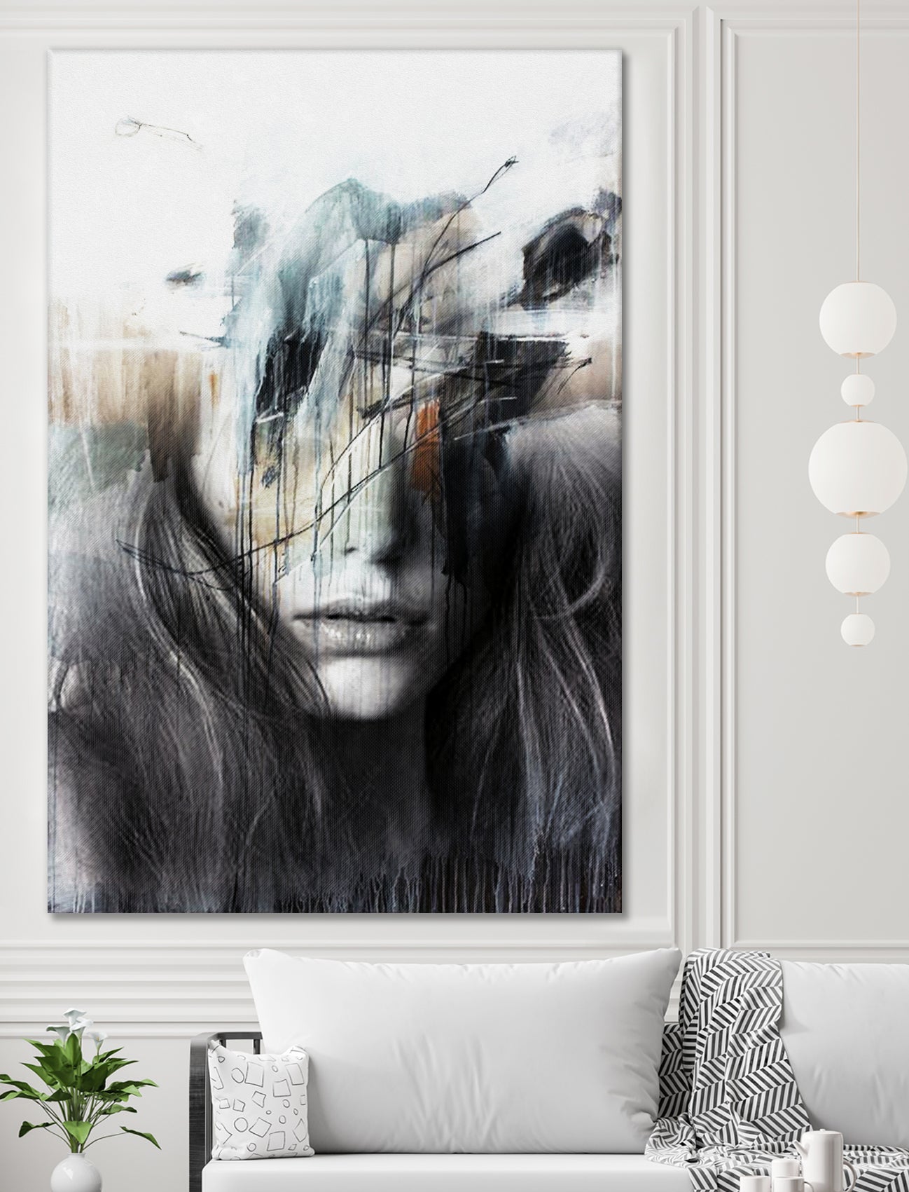 Abstract elegance ... by Menelaos Trompoukis on GIANT ART - white digital painting