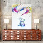 Spring by Marc Allante on GIANT ART - blue photo illustration