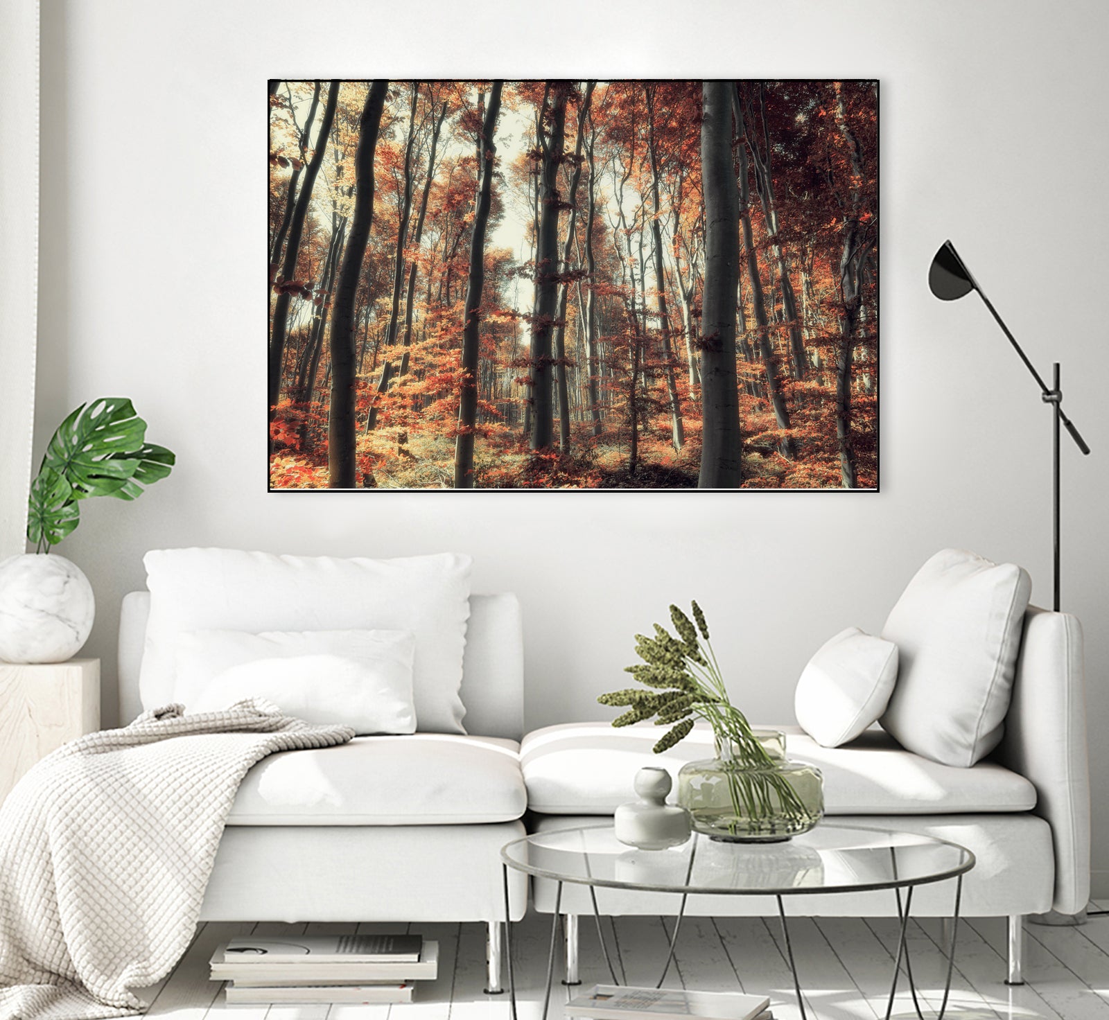 Fall in the woods by Pascal Deckarm on GIANT ART - orange photo manipulation