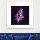 Dancer by Claudio Tosi on GIANT ART - fuchsia digital painting