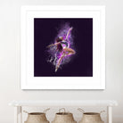 Dancer by Claudio Tosi on GIANT ART - fuchsia digital painting