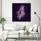 Dancer by Claudio Tosi on GIANT ART - fuchsia digital painting