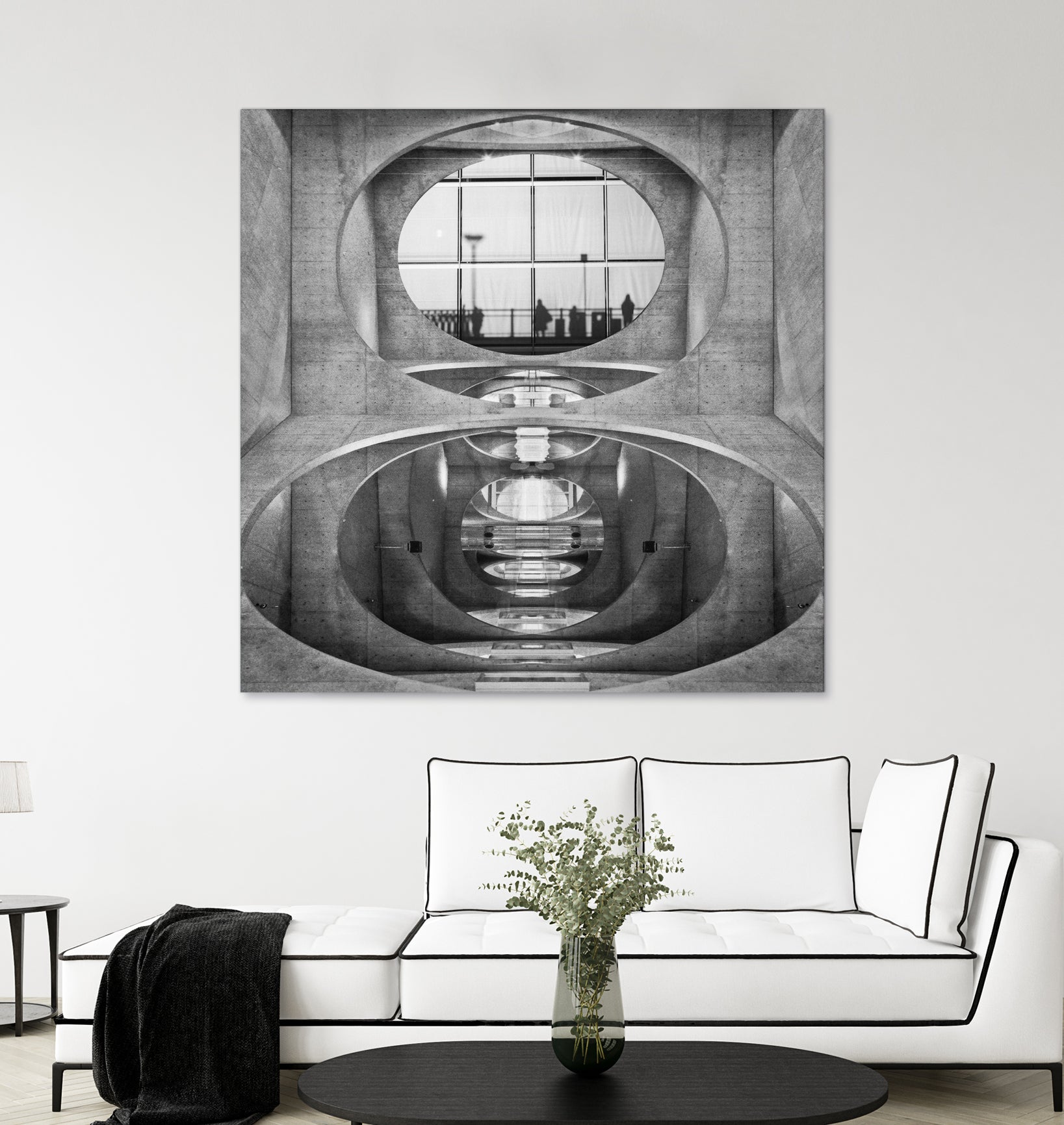 Oval City by Dariusz Klimczak on GIANT ART - gray photo illustration